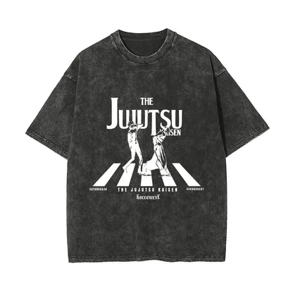 Six Eyes Crimson Vintage Tee
