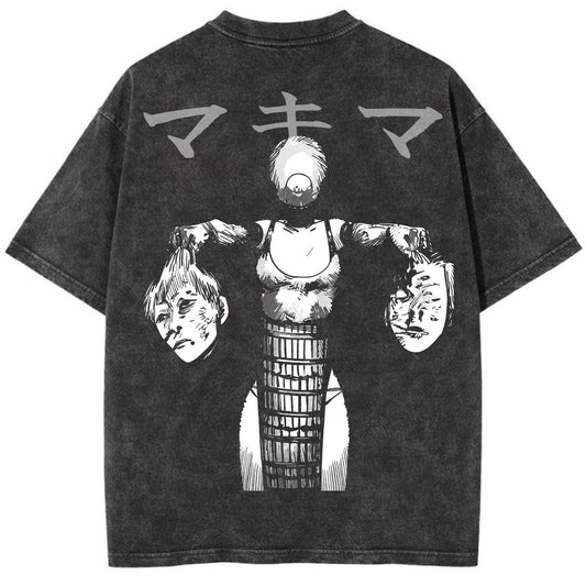 Wash Tee - Control Devil Graphic