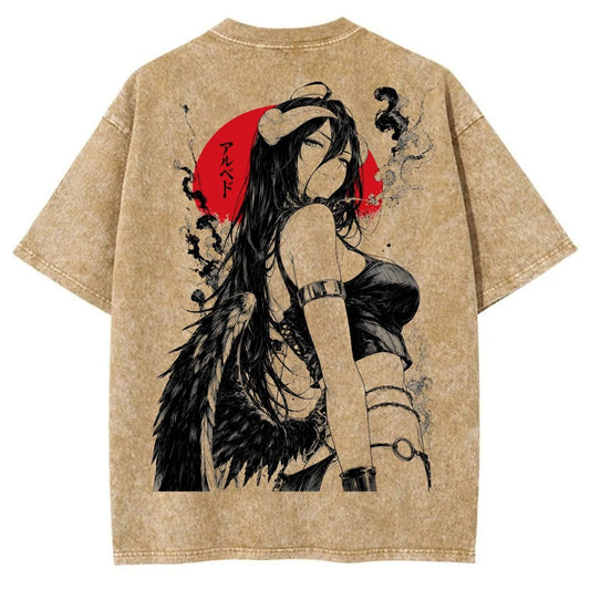 Wash Tee - Dark Fallen Angel