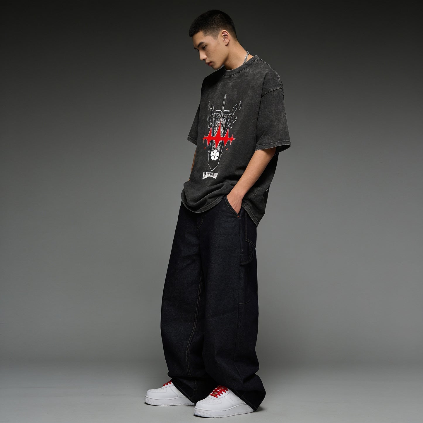 Anti-Magic Black Swordsman Tee
