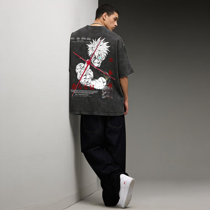 Six Eyes Crimson Vintage Tee