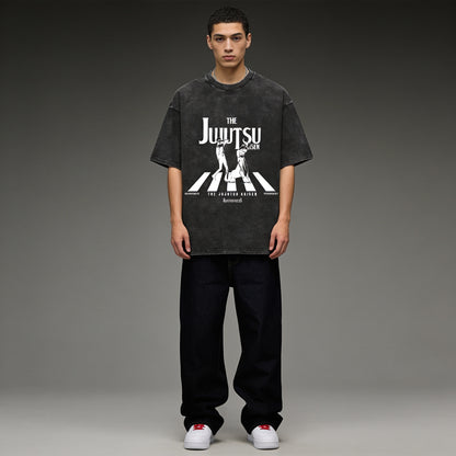 Six Eyes Crimson Vintage Tee